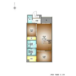 Regalest Villa 岩塚【103号室】の間取り