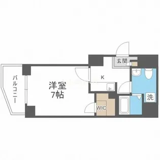 レグルス緑橋【2階】の間取り
