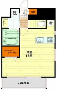 大阪府大阪市都島区中野町4丁目【マンション】の間取り
