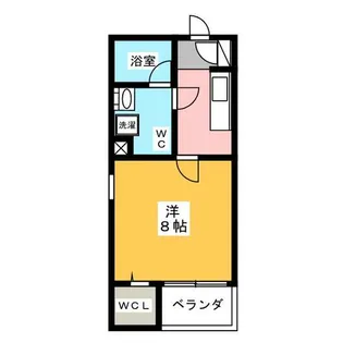 リアン猫洞通【3階】の間取り