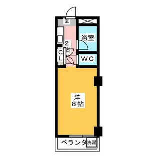 マンション八幡【3階】の間取り
