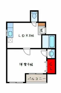 ラデファンス【3階】の間取り