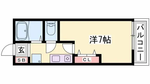 jolie non・non【1階】の間取り