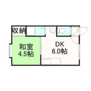 北海道札幌市手稲区曙五条3丁目【アパート】の間取り