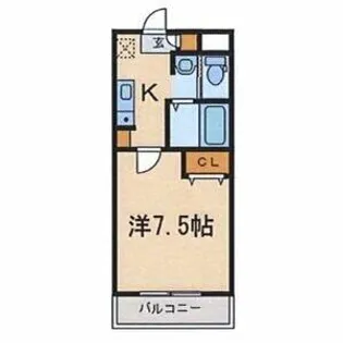 A・city柴田本通【4階】の間取り