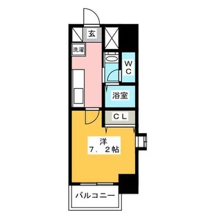 チェルトヴィータ【9階】の間取り