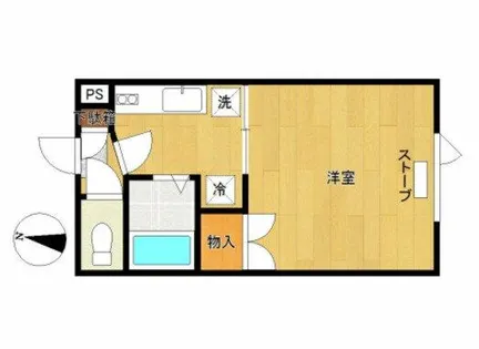 Mハイツ2【108号室】の間取り