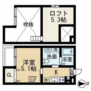K’sハイツ(ケーズハイツ)【1階】の間取り