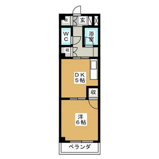 タウンM&E【1階】の間取り