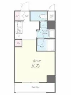 城北テラス【7階】の間取り