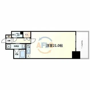 南久宝寺FUKUE2023【4階】の間取り