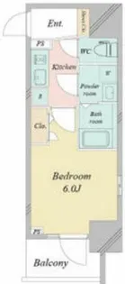 エスリードレジデンス大阪本町【13階】の間取り