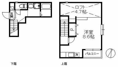 パークメゾン大濠公園 371【203号室】の間取り