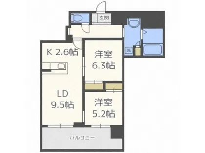 アコード23【10階】の間取り