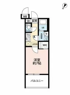 サヴォイ グランデ ウォーターサイド【14階】の間取り