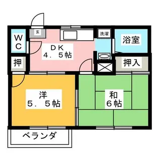 エラク109【2階】の間取り