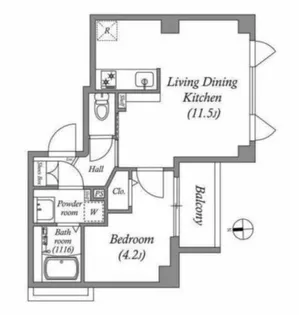 gm TENJIMBASHI【2階】の間取り