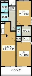 アークステージⅠ【1階】の間取り