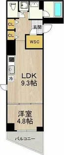 セノアタワー泉【12階】の間取り