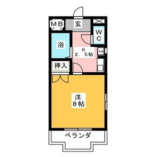 エクセランスⅠ【1階】の間取り