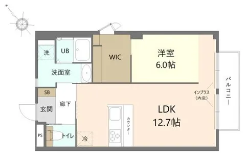 サンシャインⅡ【2階】の間取り