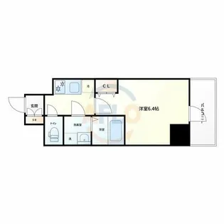 THE HUB MIYAKOJIMA【9階】の間取り