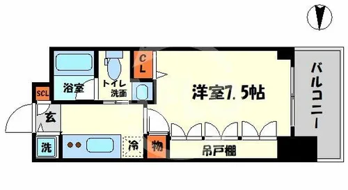 TAT LYON TIMBER TOWN【3階】の間取り