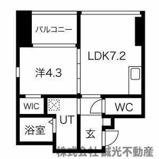 kavka takasago【6階】の間取り