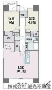 アビターレ駅南【903号室】の間取り