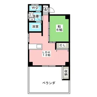 メイプルハウス【2階】の間取り