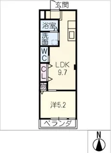メゾン南参道【3階】の間取り