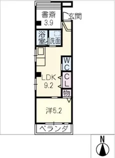 メゾン南参道【3階】の間取り