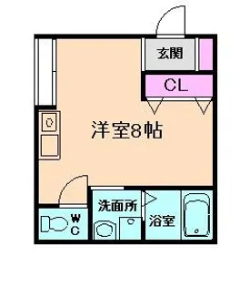 アドマステラス池田新町【301号室】の間取り