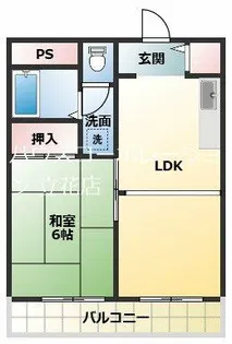 オークハイツ【2階】の間取り