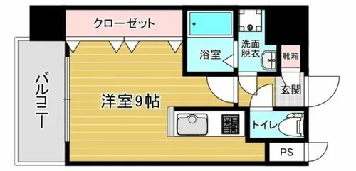 リファレンス東公園【12階】の間取り