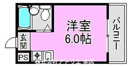 コーポフェルメール【3階】の間取り