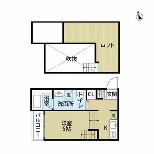 Plumerie箱崎【1階】の間取り
