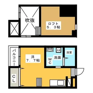 AMOLIR【1階】の間取り