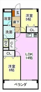 瑞和ビル【4階】の間取り