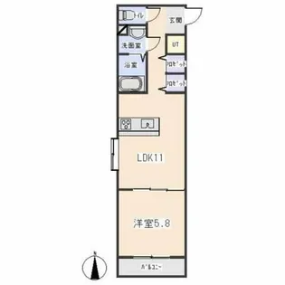 poggio al sole quattro【1階】の間取り