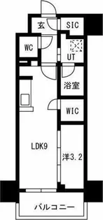 メイクスアート名駅WEST【2階】の間取り
