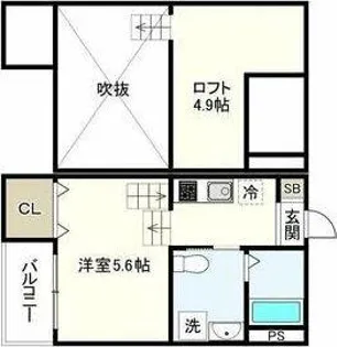 M’s tomorrow【2階】の間取り