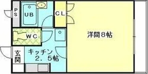 スペースエイト【1階】の間取り