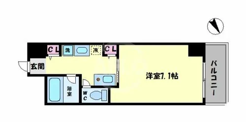 ADORER【3階】の間取り