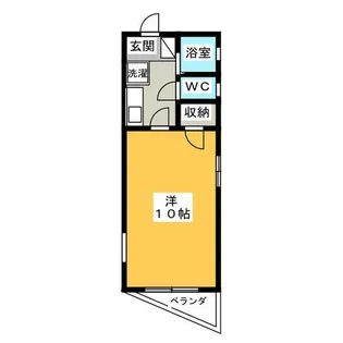 第2クリスタル【2階】の間取り