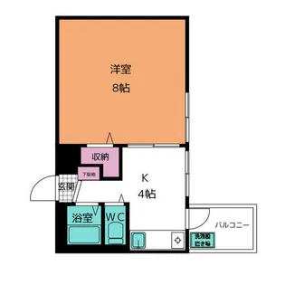 田中ビル【4階】の間取り