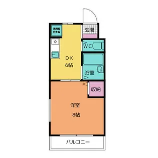 田中ビル【3階】の間取り