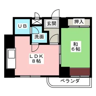 中京第3ビル【2階】の間取り