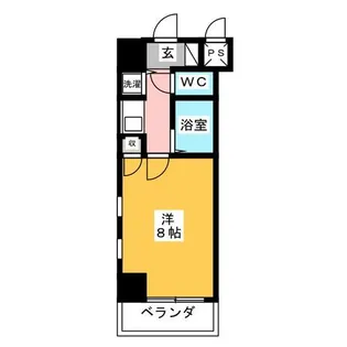 千早ベストビル【3階】の間取り