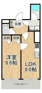 ラ・フォンテ【5階】の間取り